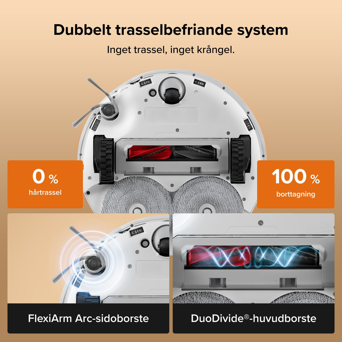 Roborock Qrevo Edge 2 Saug- & Wischroboter | 25.000 Pa, Dual Anti-Tangle
