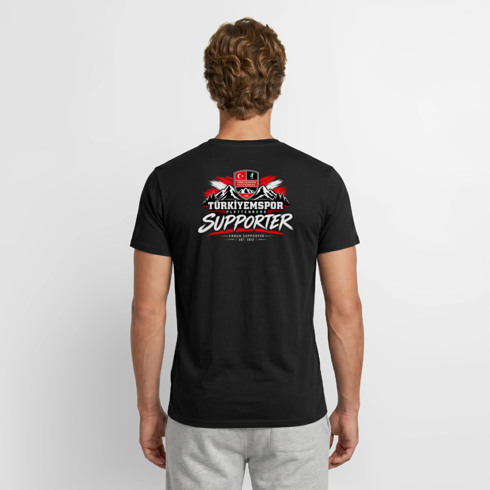 Männer T-Shirt - Schwarz