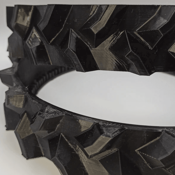 BF3D Radprofil für WORX ® L1000 (WR147E) Landroid Gummi All Terrain FLEXIBEL - BF3D Solution