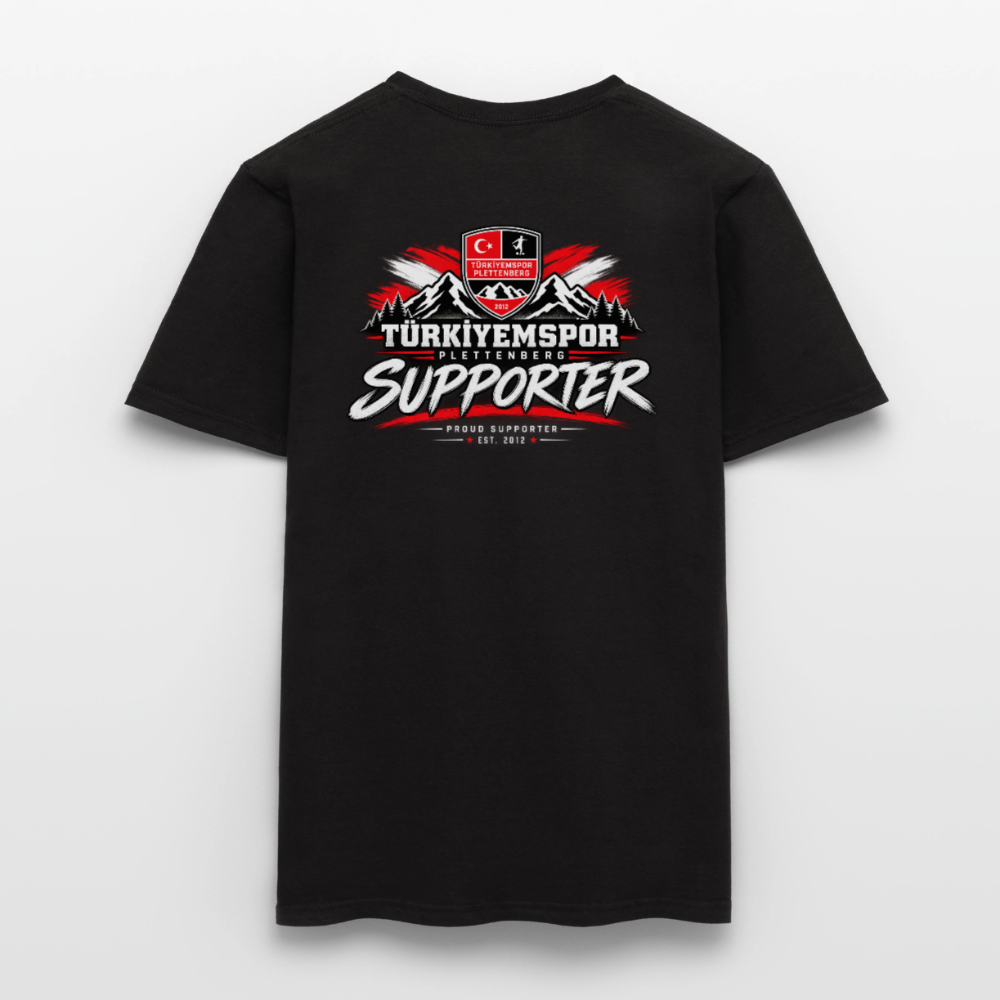 Männer T-Shirt - Schwarz