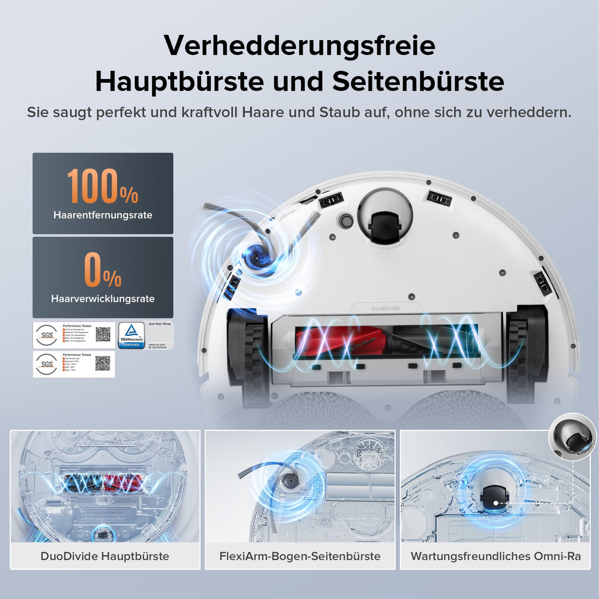 Roborock Qrevo Edge S5A | 18.500 Pa, Multifunktions-Dock 3.0
