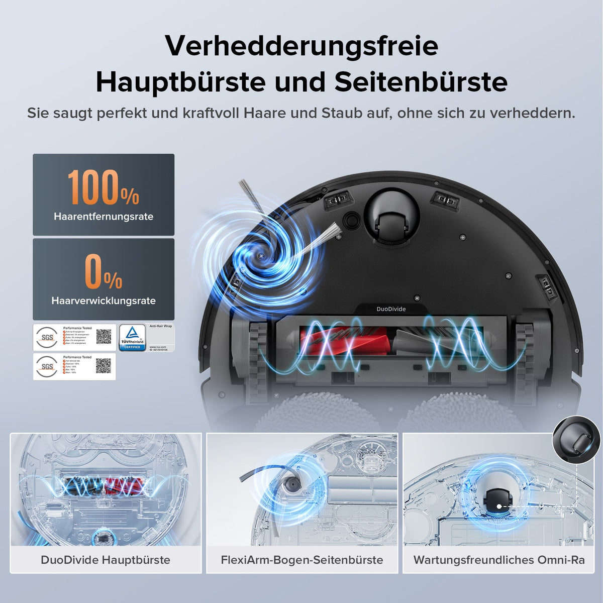 Roborock Qrevo Edge S5A | 18.500 Pa, Multifunktions-Dock 3.0