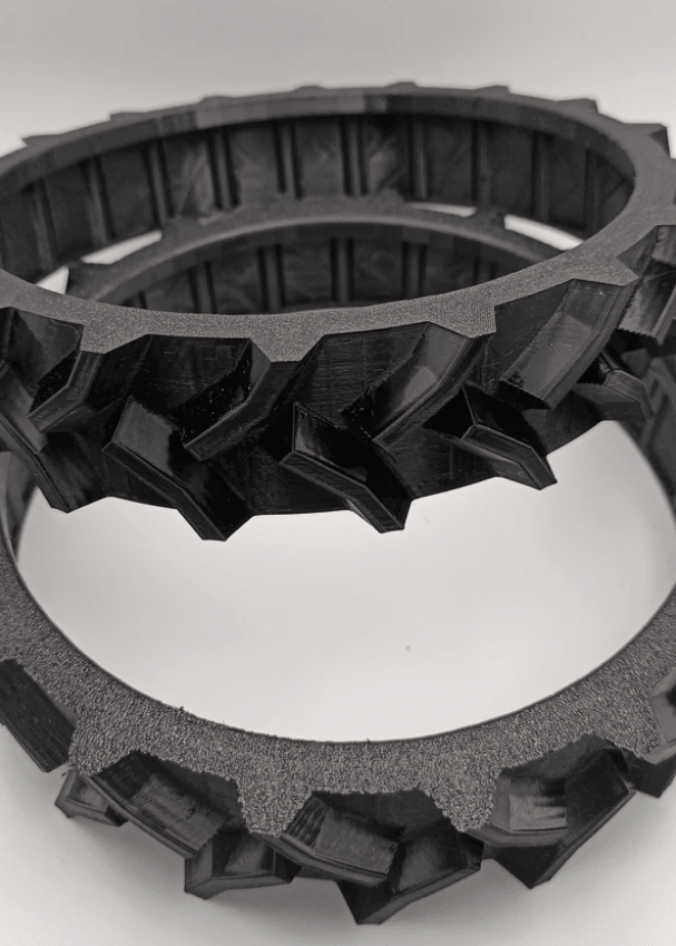 BF3D Radprofil für WORX ® M500 M700 M1000 Landroid Gummi All Terrain FLEXIBEL! - BF3D Solution