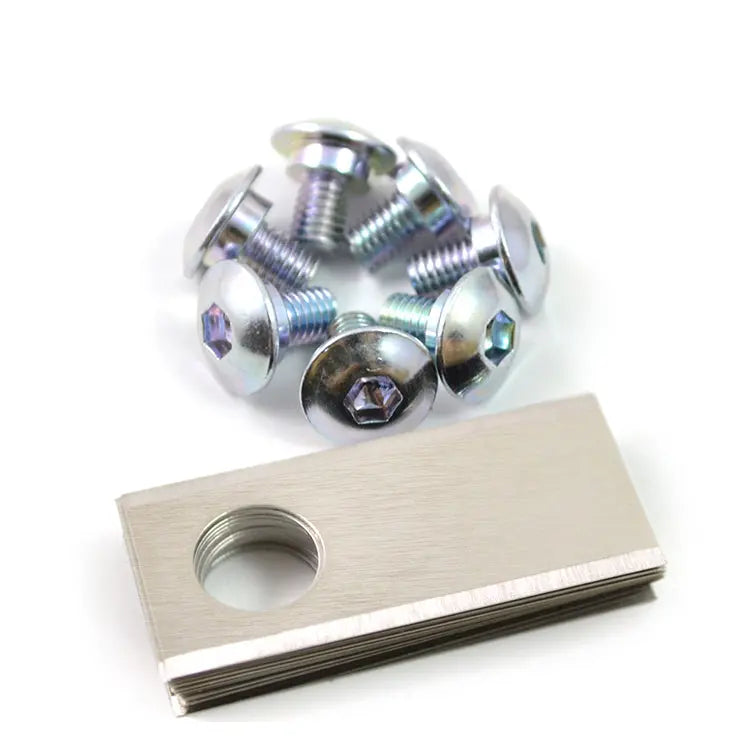 30 rostfreie Edelstahl Ersatz-Messer-Klingen für Honda Miimo Mähroboter HRM 320 & HRM 3000 Live