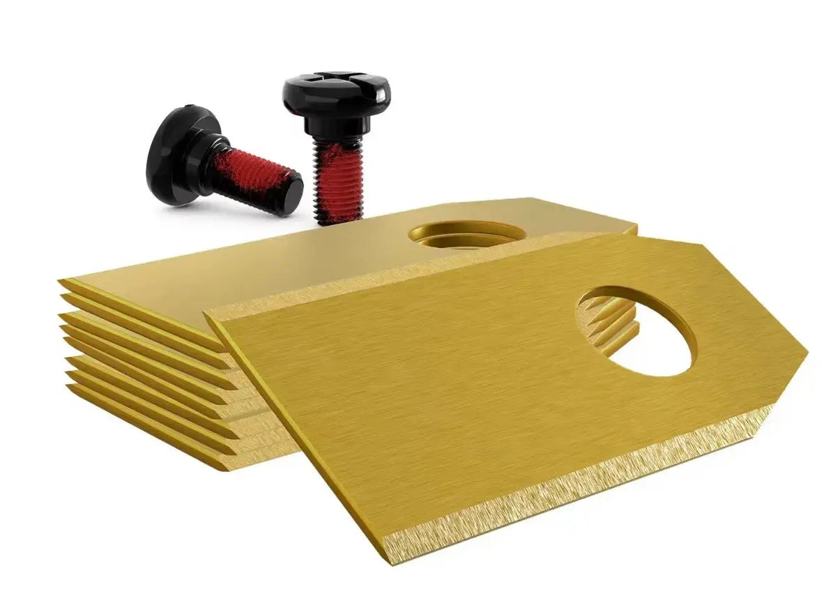 30x Premium Titan Ersatzmesser für Sunseeker X3 | X3 Plus | L22 | L26 RTK | Gold-Edition