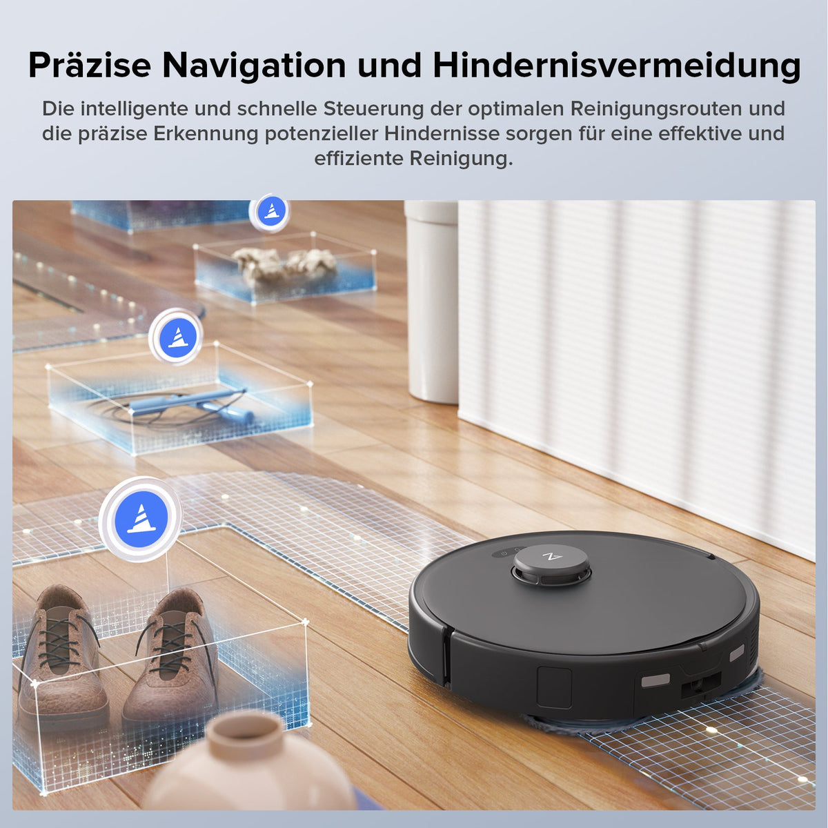 Roborock Qrevo Edge S5A | 18.500 Pa, Multifunktions-Dock 3.0