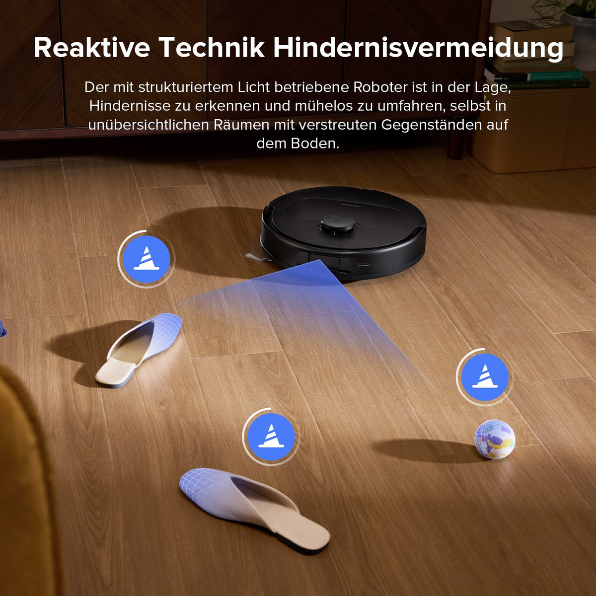Roborock QV 35S Saug- & Wischroboter | 10.000 Pa, All-in-One Dock Roborock Deutschland Official Site