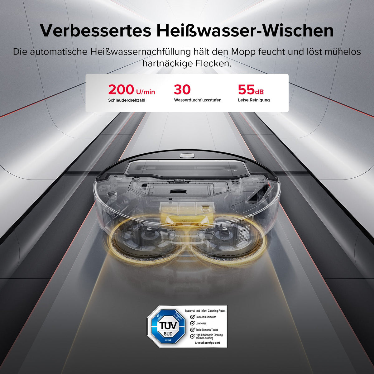 Roborock Saros Z70 Saug- & Wischroboter | 22.000 Pa, OmniGrip Arm