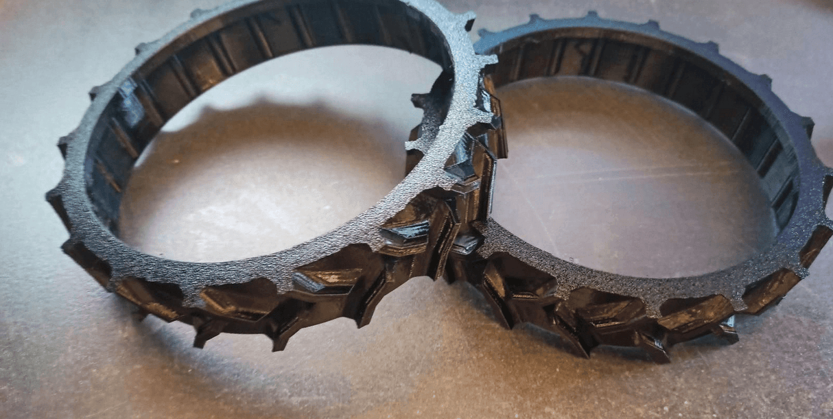 BF3D Radprofil für WORX ® M500 M700 M1000 Landroid Gummi All Terrain FLEXIBEL! - BF3D Solution