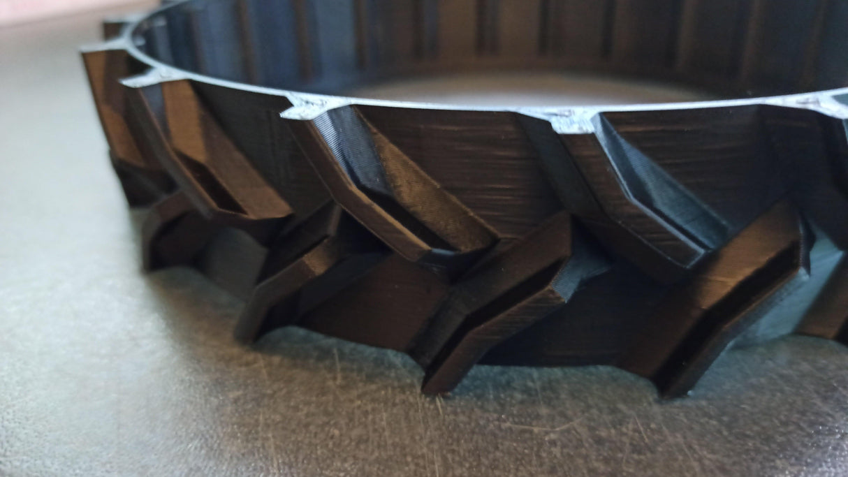 BF3D Radprofil für WORX ® M500 M700 M1000 Landroid Gummi All Terrain FLEXIBEL! - BF3D Solution