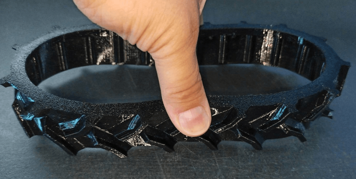 BF3D Radprofil für WORX ® L1500 L2000 L800 Landroid Gummi All Terrain FLEXIBEL - BF3D Solution