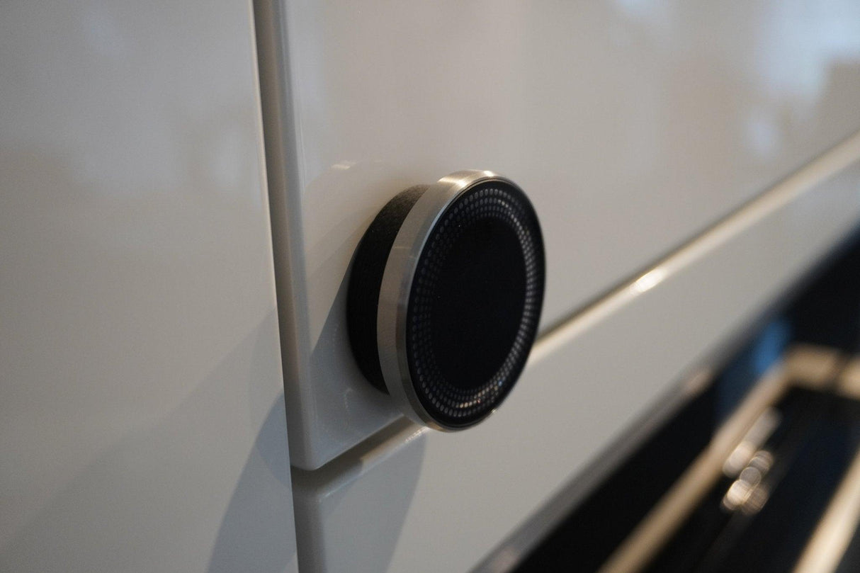 BF3D Halterung für Twist Pad® NEFF®, Bosch® u. Siemens®. Wandhalter zur sicheren Aufbewahrung und Montage - BF3D Solution