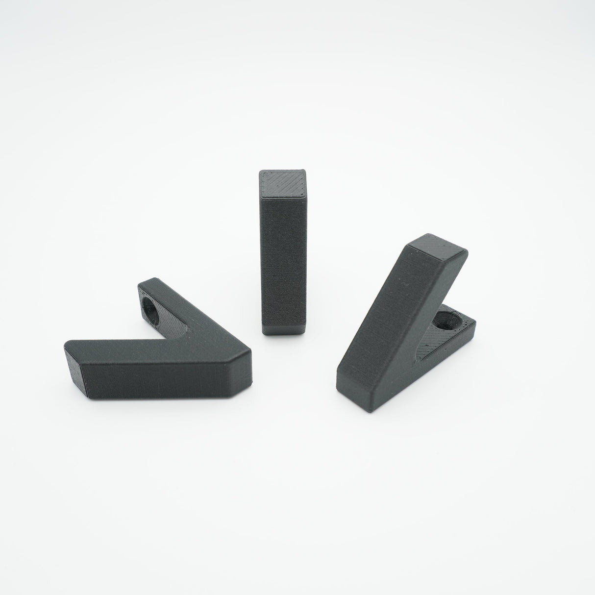 3er-Set Garderobenhaken für Momento / Denpanels Akustik Paneele - 13mm inkl. Schrauben BF3D Solution