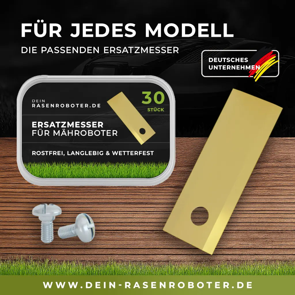 Stiga A & G Mähroboter Modelle 30 Klingen - Messer Titan | Ersatzklingen Dein-Rasenroboter.de