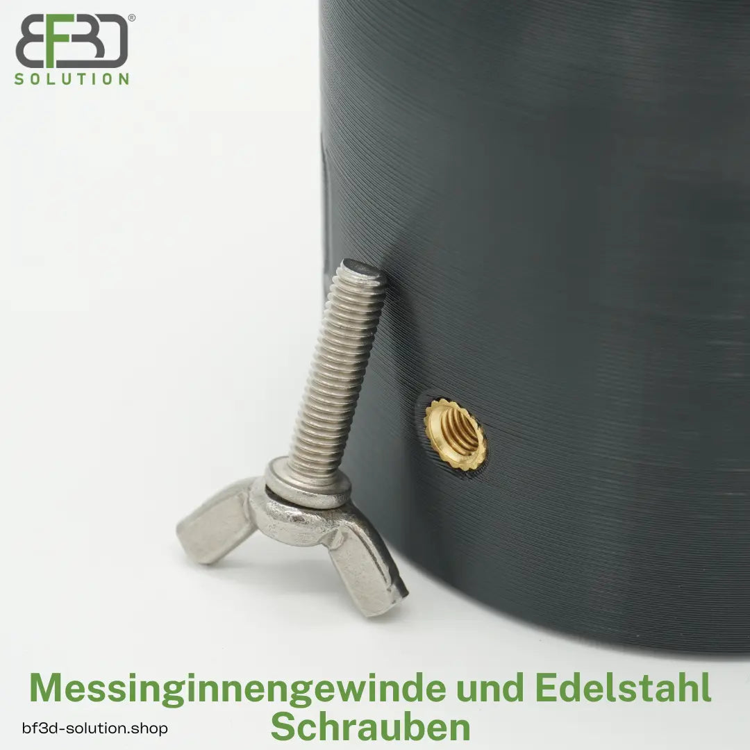 RTK Adapter für Mammotion ® Luba 2 AWD u. Yuka für SAT Wandhalter -RTK Befestigung / Halter - Zubehör BF3D Solution