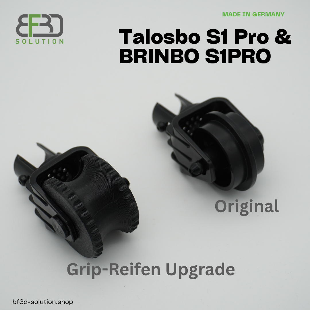 Grip-Reifen Upgrade für Talosbo S1 Pro & BRINBO S1PRO Poolroboter – 4er-Set