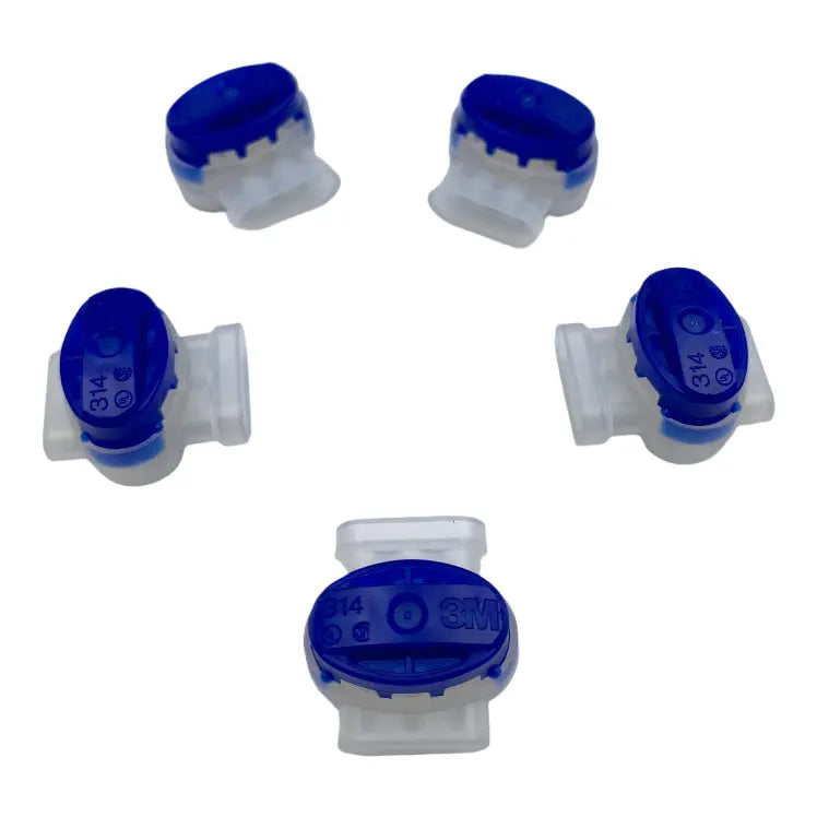 5x Kabelverbinder Original 3M Scotchlock 314 wasserdicht Dein-Rasenroboter.de