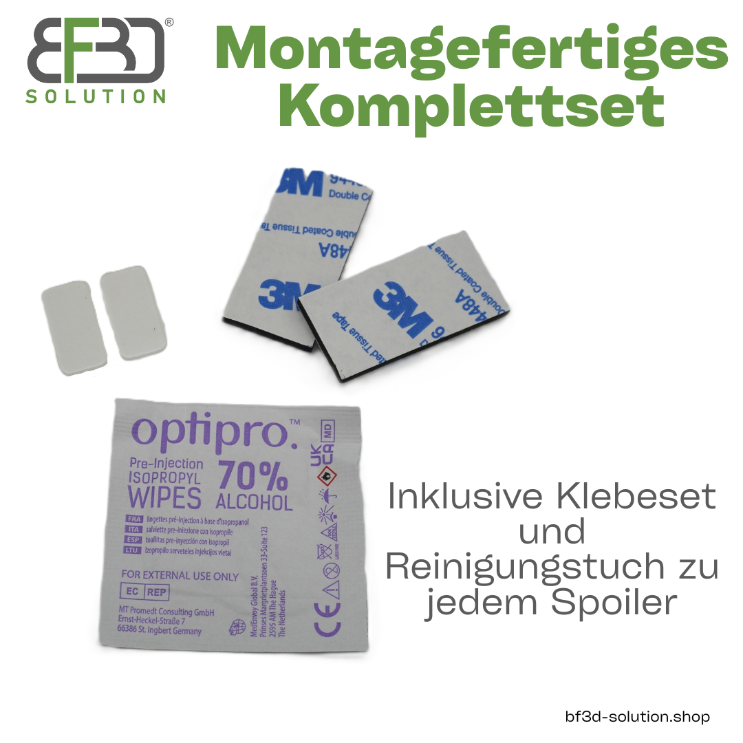 Spoiler Bausatz für Mammotion ® Luba Serie Mähroboter -Tuning BF3D Solution