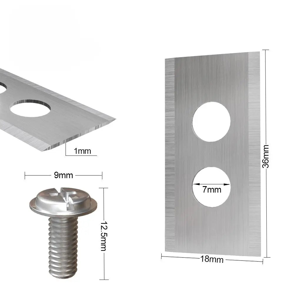 Kress alle Mission RTK Mähroboter 2-Loch Edelstahl Ersatzklingen – Ersatzmesser für Mähroboter (30 Stück)