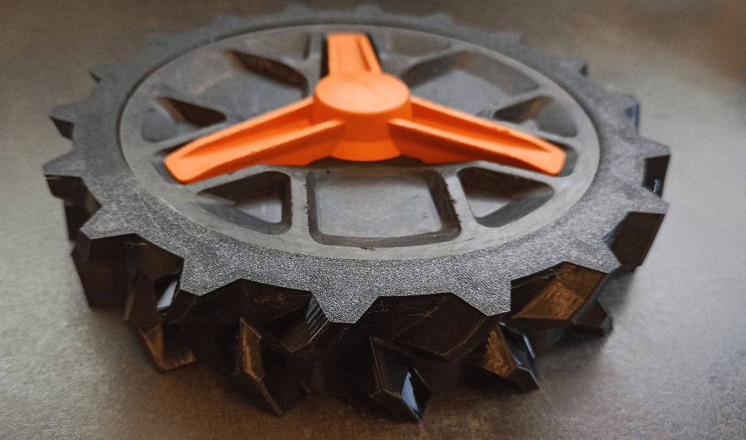 BF3D Radprofil für WORX ® L1000 (WR147E) Landroid Gummi All Terrain FLEXIBEL - BF3D Solution