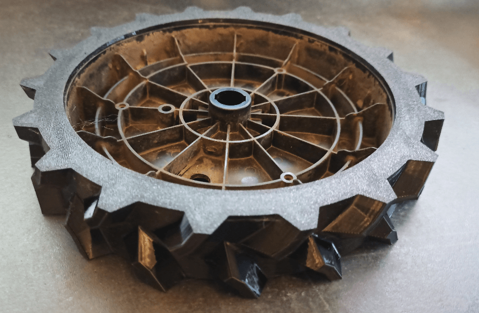 BF3D Radprofil für WORX ® L1000 (WR147E) Landroid Gummi All Terrain FLEXIBEL - BF3D Solution