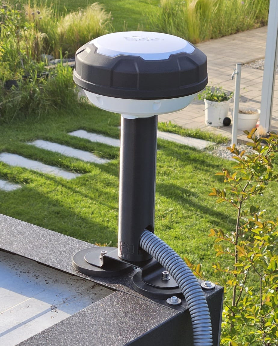 RTK Halterung für Mammotion ® Luba 2 AWD u. Yuka / M8 Schraubenmontage 200mm Version - Zubehör / Halter BF3D Solution