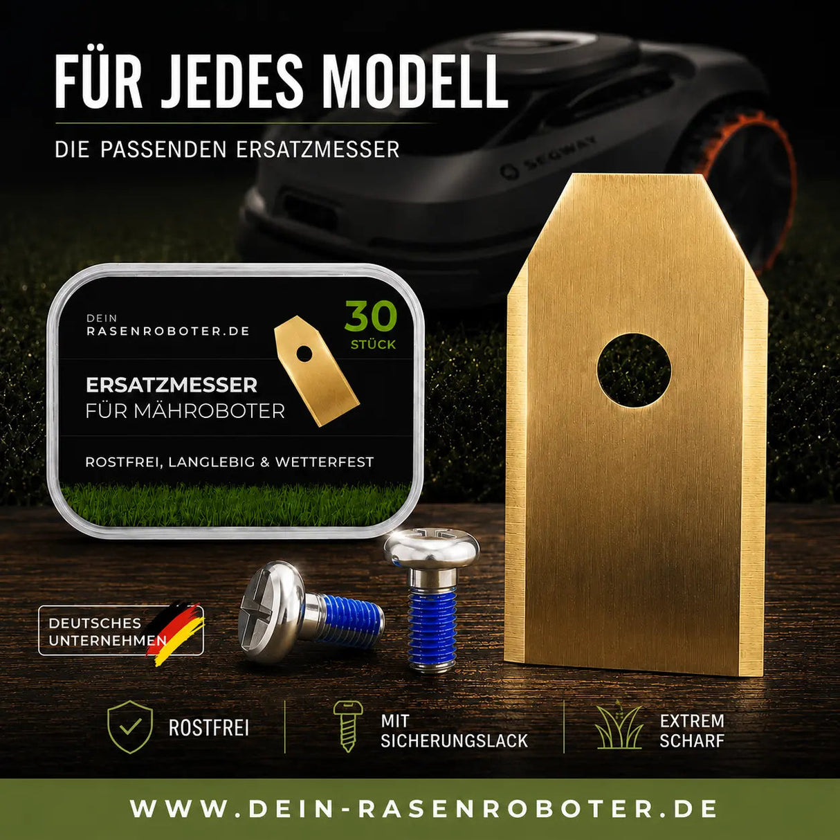 Segway Navimow i105 | i105E Klingen - Messer Titan