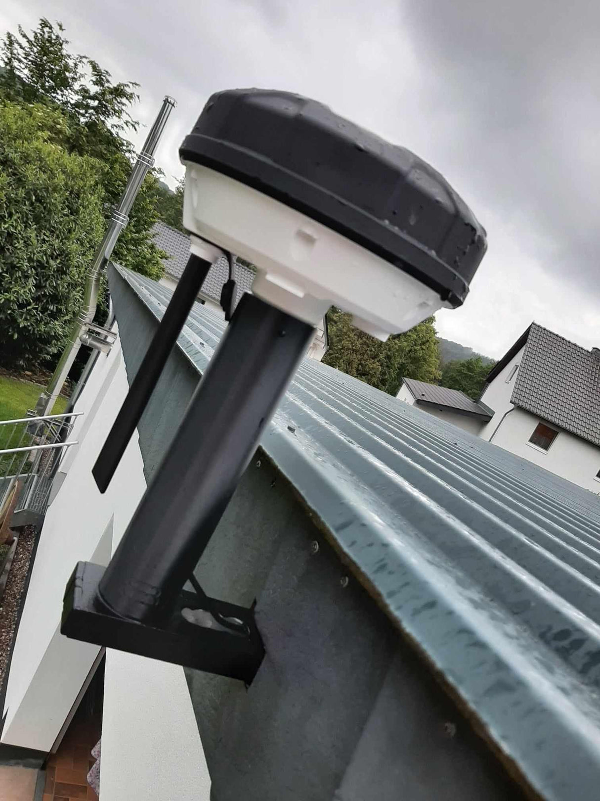 RTK Halterung für Mammotion ® Luba 2 AWD u. Yuka / M8 Schraubenmontage 200mm Version - Zubehör / Halter - BF3D Solution