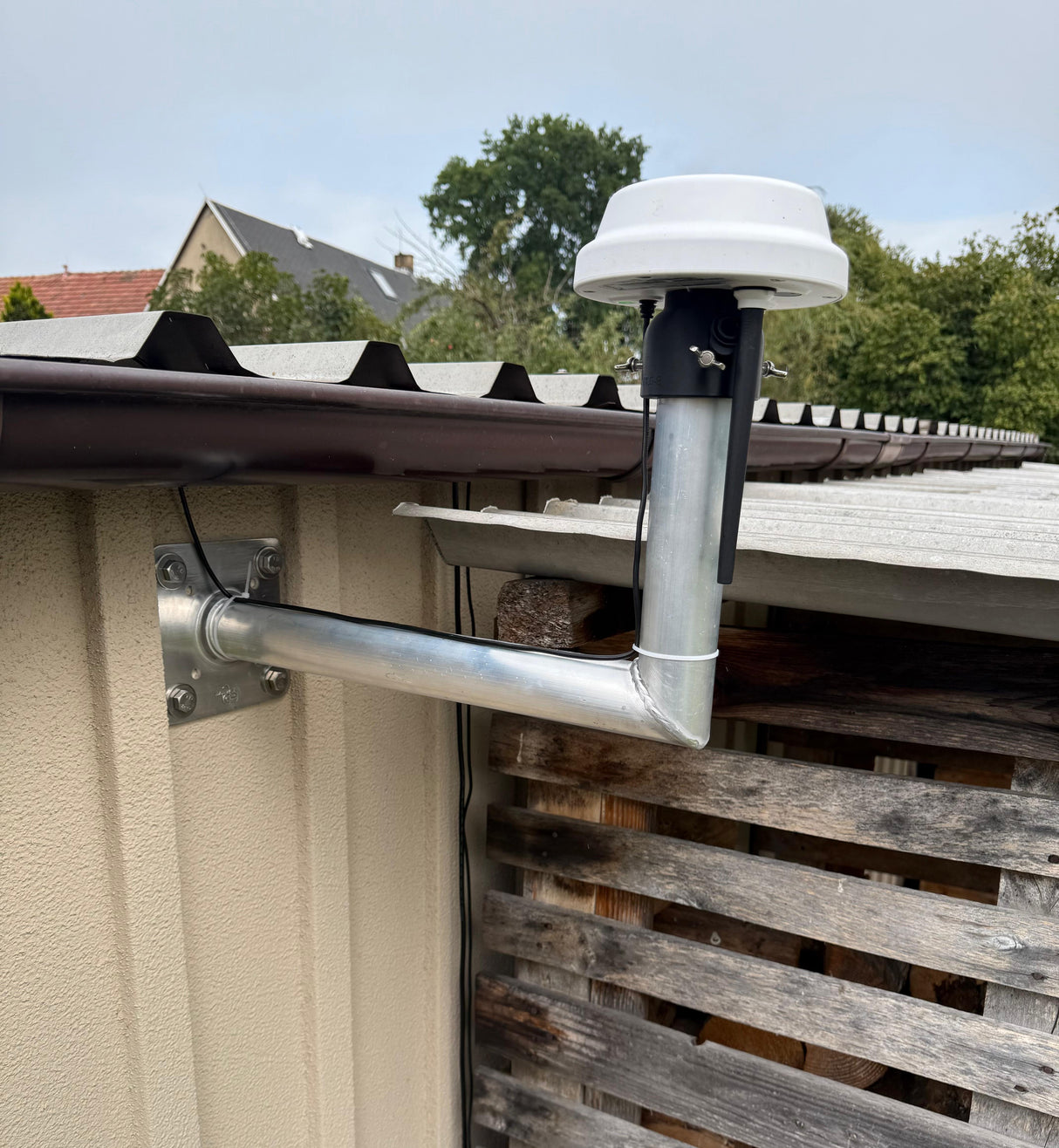 RTK Adapter für Mammotion ® Luba mini AWD u. Yuka mini für SAT Wandhalter -RTK Befestigung / Halter - Zubehör BF3D Solution