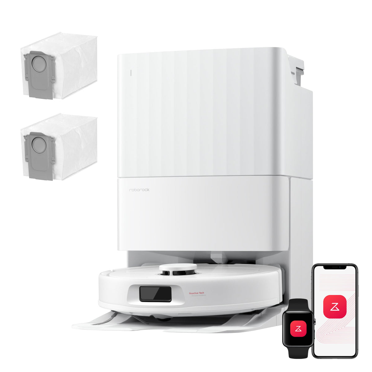 Roborock Qrevo S Pro Saug- & Wischroboter | 18.500 Pa, All-in-One Dock