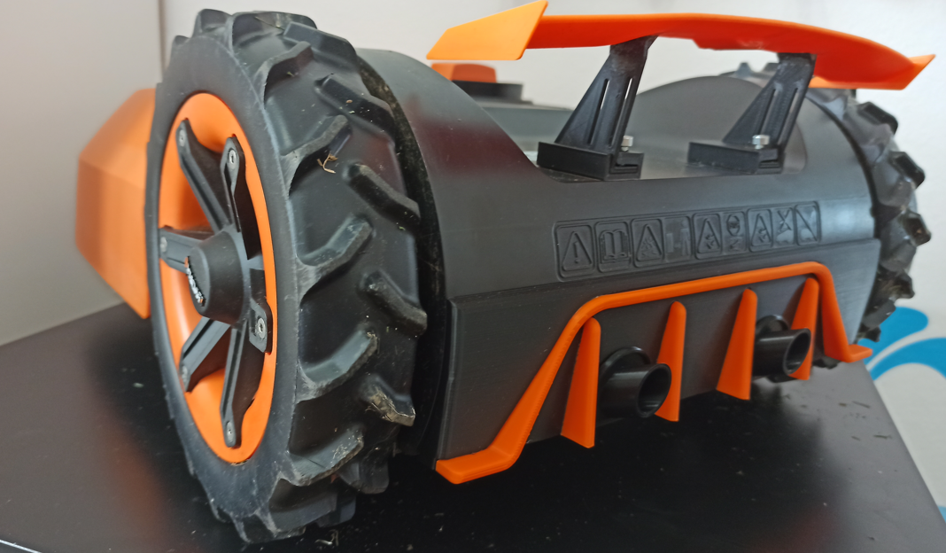 TuningSet für WORX® Landroid Mähroboter – Spoiler & Diffusor im Bundle BF3D Solution
