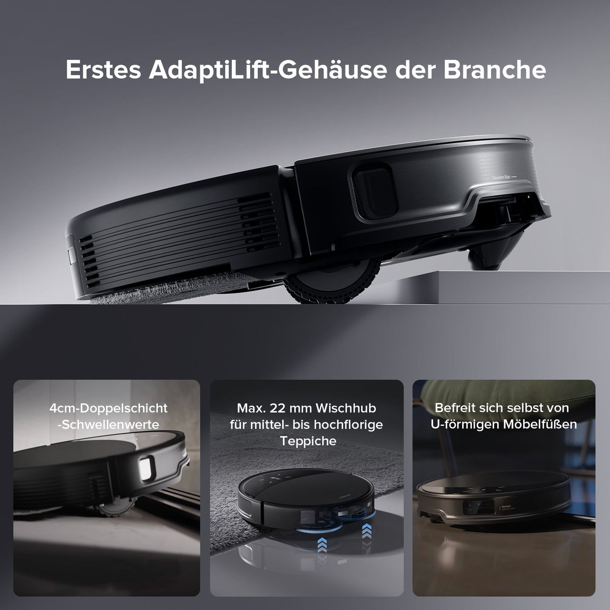 Roborock Saros 10R Saug- & Wischroboter | StarSight 2.0, Ultra-Slim