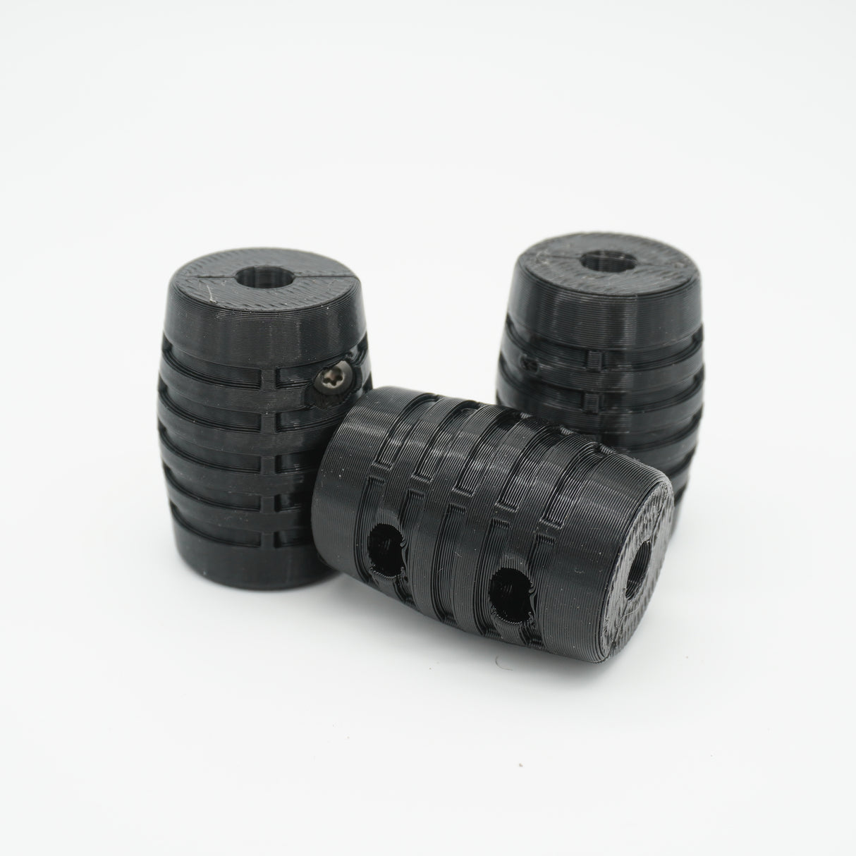 Ersatzrolle für Mammotion Luba Omni-Wheel mit Gummiprofil.