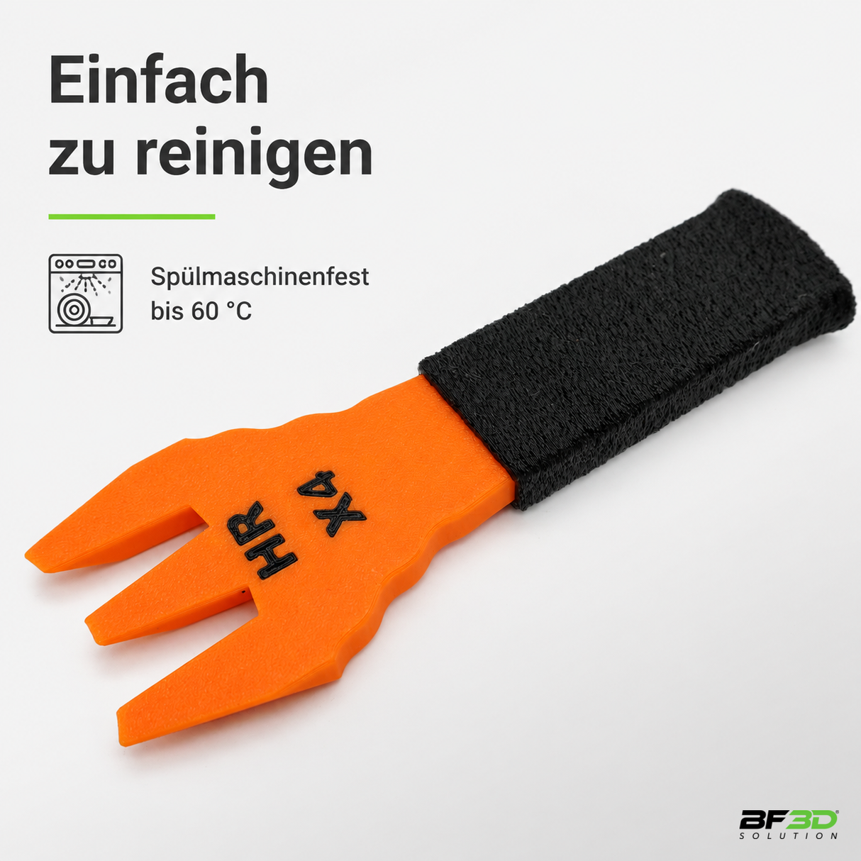 Spülmaschinenfester Reifen-Reinigungsspachtel bis 60 Grad Celsius | BF3D Solution