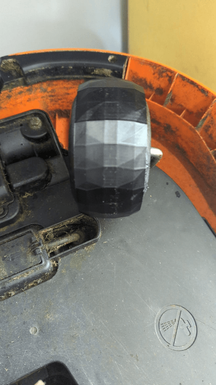 BF3D Radschutz Satz für WORX ® Landroid für Frontrad L1500 L2000 Mähroboter! FLEXIBEL - BF3D Solution