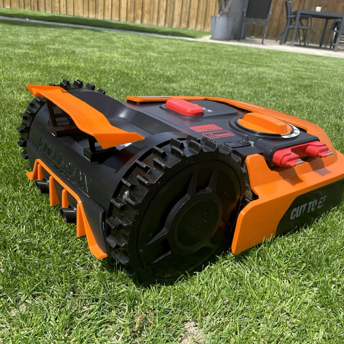 Spoiler Bausatz für WORX ® Landroid M500 M700 usw. Mähroboter - Tuning BF3D Solution