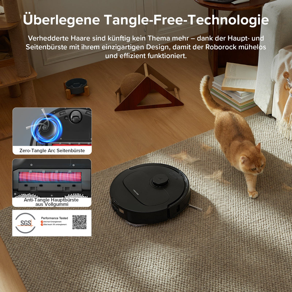 Roborock QV 35A Set Saug- & Wischroboter | 8.000 Pa, All-in-One Dock Roborock Deutschland Official Site