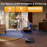 Roborock QV 35S Saug- & Wischroboter | 10.000 Pa, All-in-One Dock Roborock Deutschland Official Site