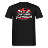Männer T-Shirt - Schwarz