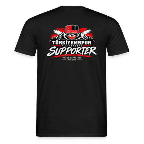 Männer T-Shirt - Schwarz