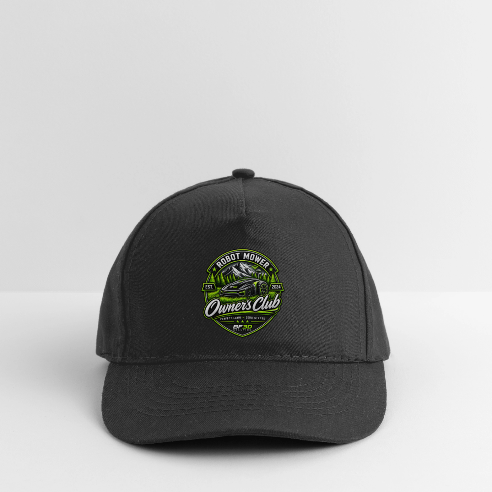 Organic Baseball Cap - graphite grey
