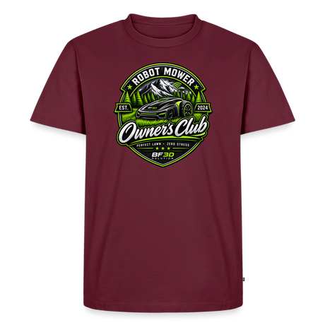 Men’s Premium T-Shirt - Burgunderrot