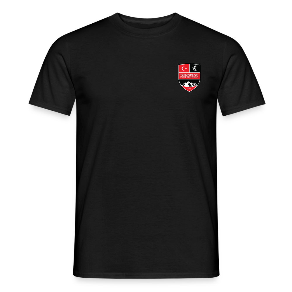 Männer T-Shirt - Schwarz