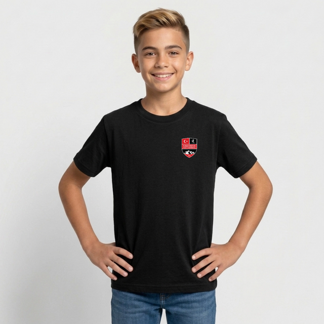 Teenager T-Shirt - Schwarz