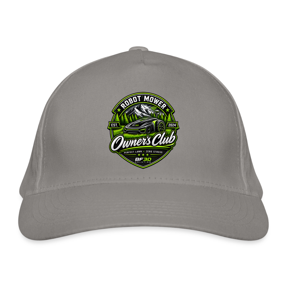 Organic Baseball Cap - light grey