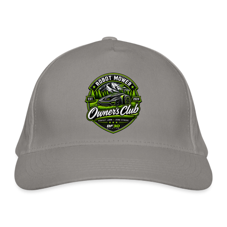 Organic Baseball Cap - light grey
