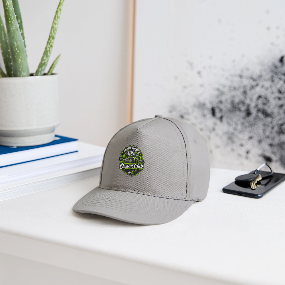 Organic Baseball Cap - light grey