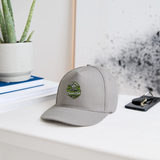 Organic Baseball Cap - light grey