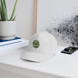 Organic Baseball Cap - white