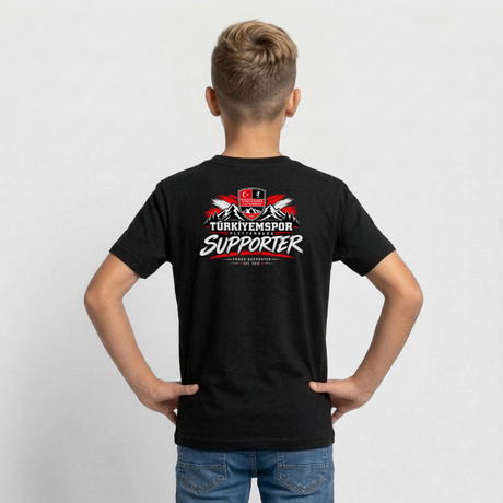 Teenager T-Shirt - Schwarz